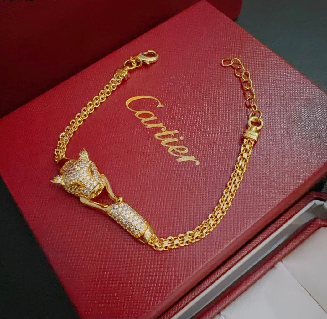 ¡®Glow Jewelry¡¯ PANTHERE BRACELET DIAMONDS
