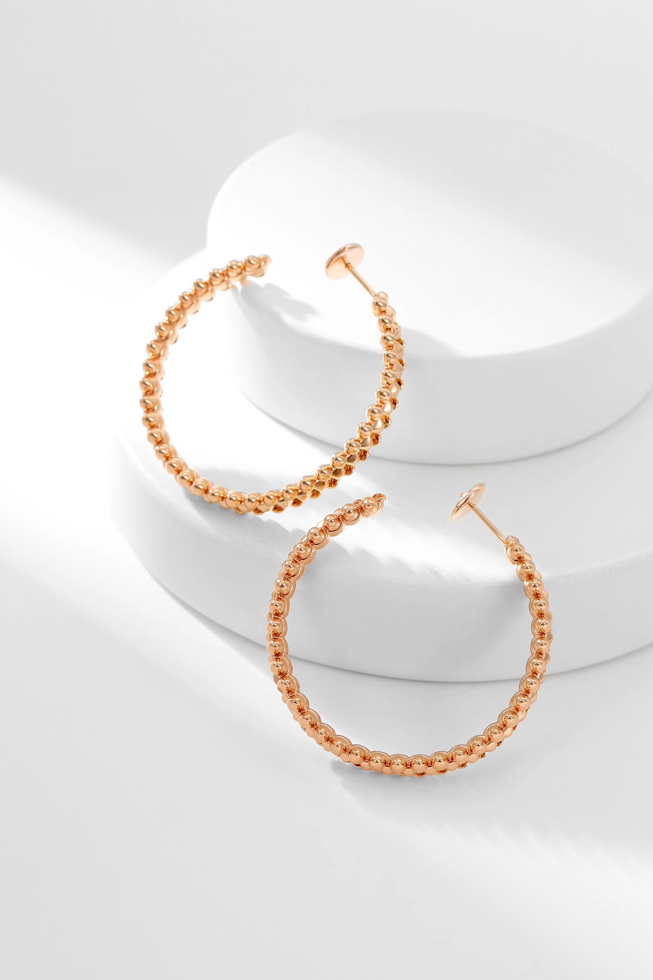 ¡®Glow Jewelry¡¯CLASH HOOP EARRINGS