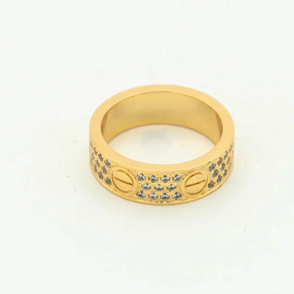 ¡®Glow Jewelry¡¯ LIEBESRING 5.5MM DIAMANTEN BESETZT