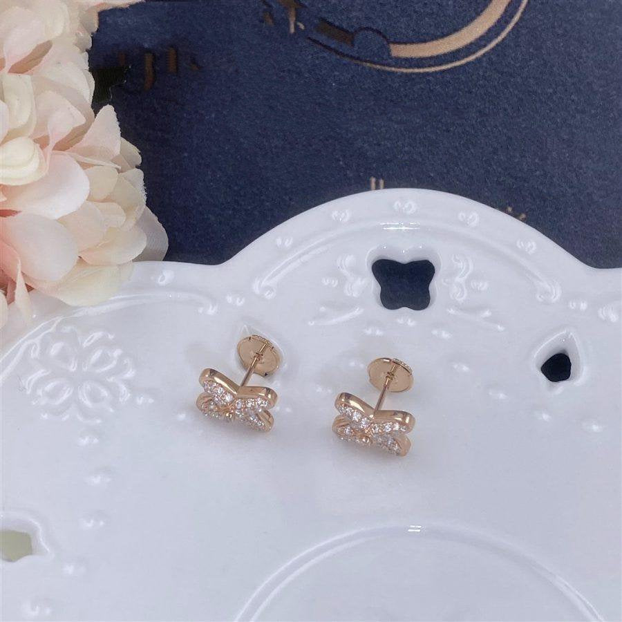 ¡®Glow Jewelry¡¯JEUX DE PINK GOLD DIAMOND EARRINGS