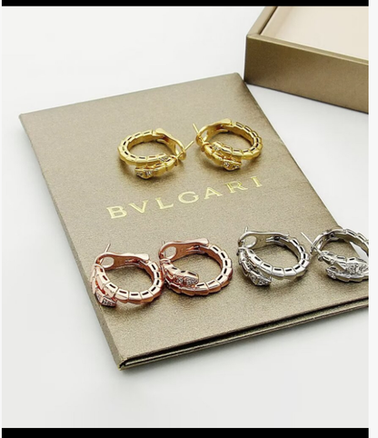 [Glow Jewelry]SERPENTI EARRINGS DIAMOND