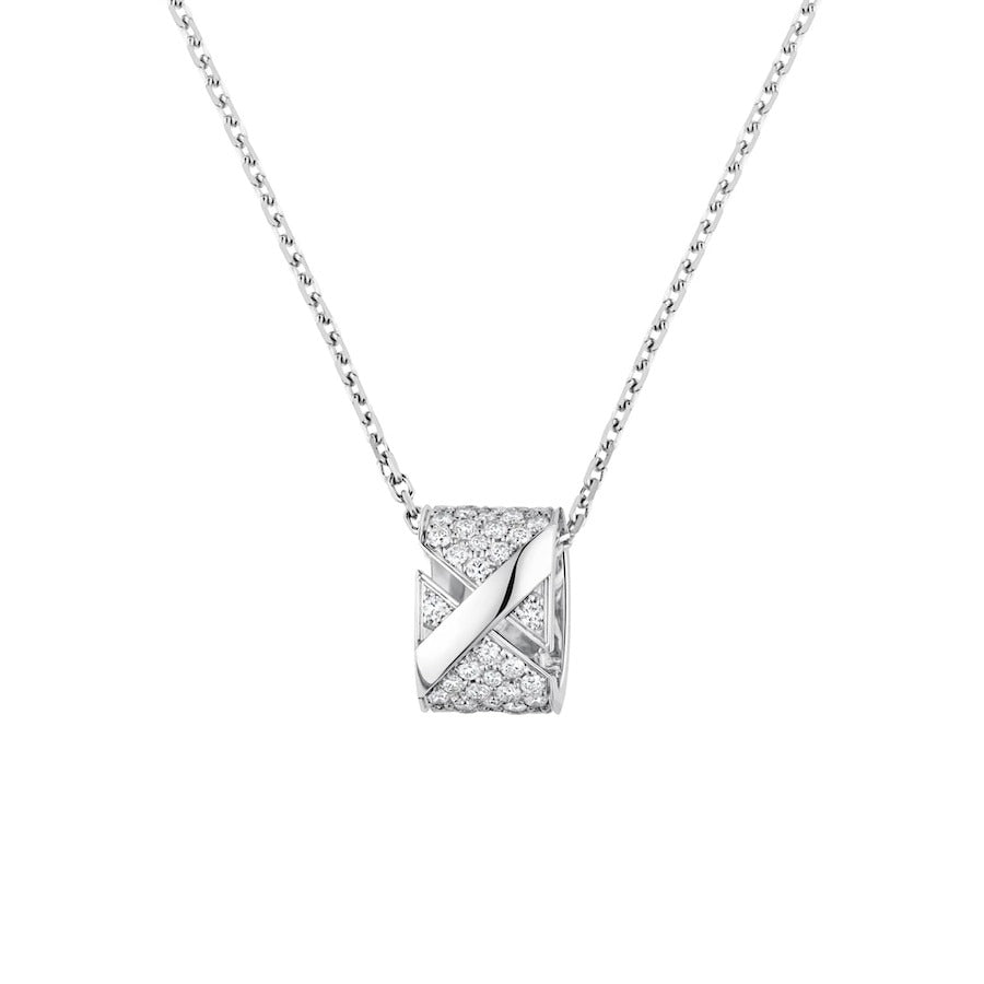 ¡®Glow Jewelry¡¯LIENS EVIDENCE DIAMOND PAVED NECKLACE