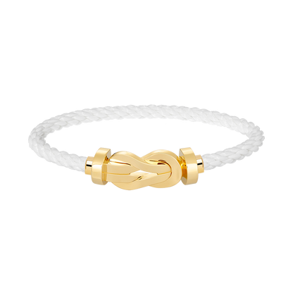 [Glow Jewelry]CHANCE LARGE 8 FIGURE BUCKLE NO DIAMOND BRACELET GOLD