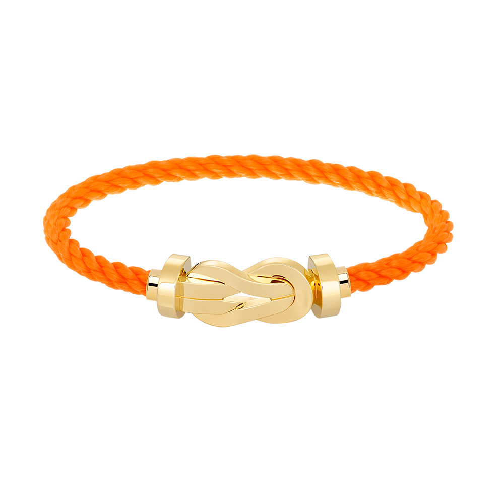 [Glow Jewelry]CHANCE LARGE 8 FIGURE BUCKLE NO DIAMOND BRACELET GOLD