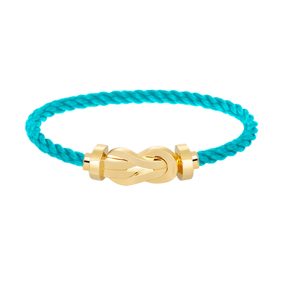 [Glow Jewelry]CHANCE LARGE 8 FIGURE BUCKLE NO DIAMOND BRACELET GOLD