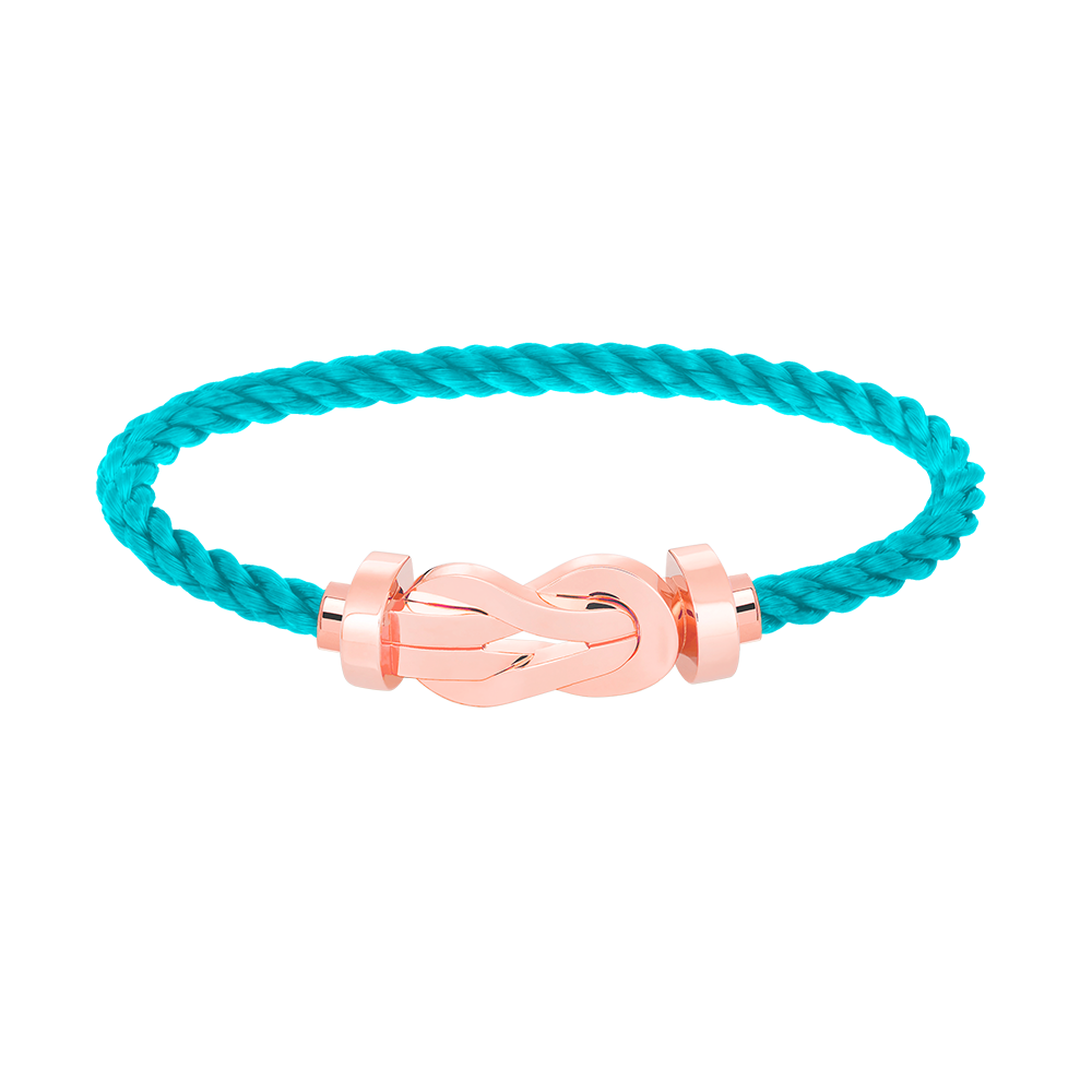 ¡®Glow Jewelry¡¯CHANCE LARGE 8 FIGURE BUCKLE NO DIAMOND BRACELET ROSE GOLD