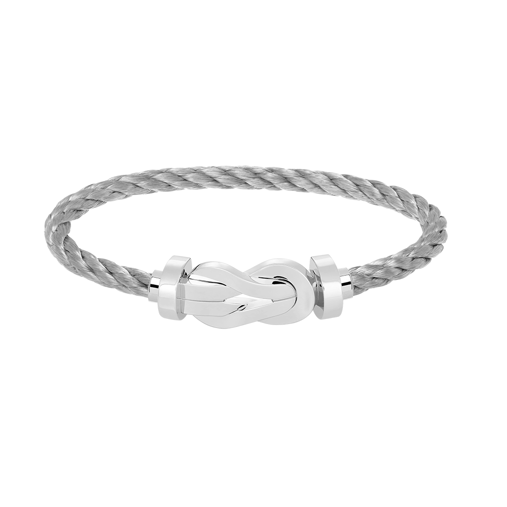 ¡®Glow Jewelry¡¯CHANCE LARGE 8 FIGURE BUCKLE NO DIAMOND BRACELET SILVER