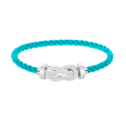 [Glow Jewelry]CHANCE LARGE 8 FIGURE BUCKLE NO DIAMOND BRACELET SILVER