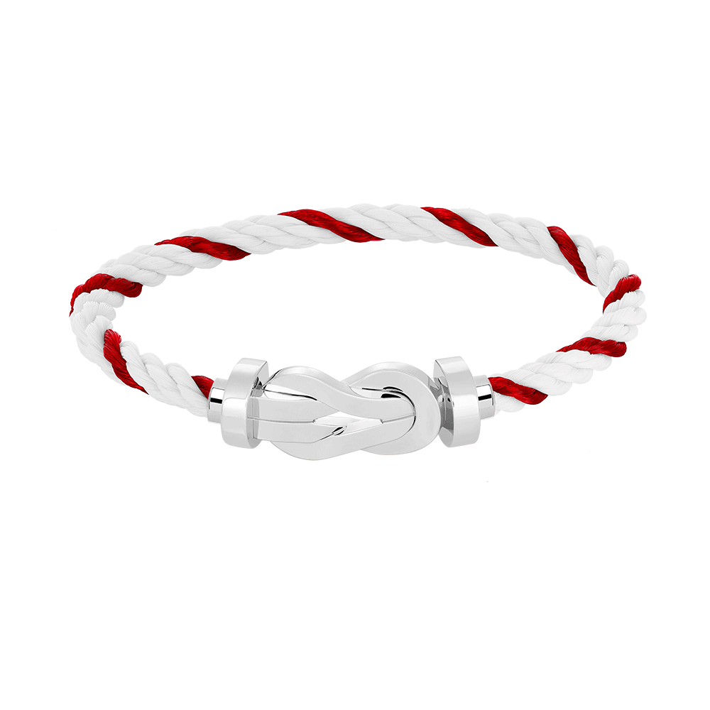 ¡®Glow Jewelry¡¯CHANCE LARGE 8 FIGURE BUCKLE NO DIAMOND BRACELET SILVER