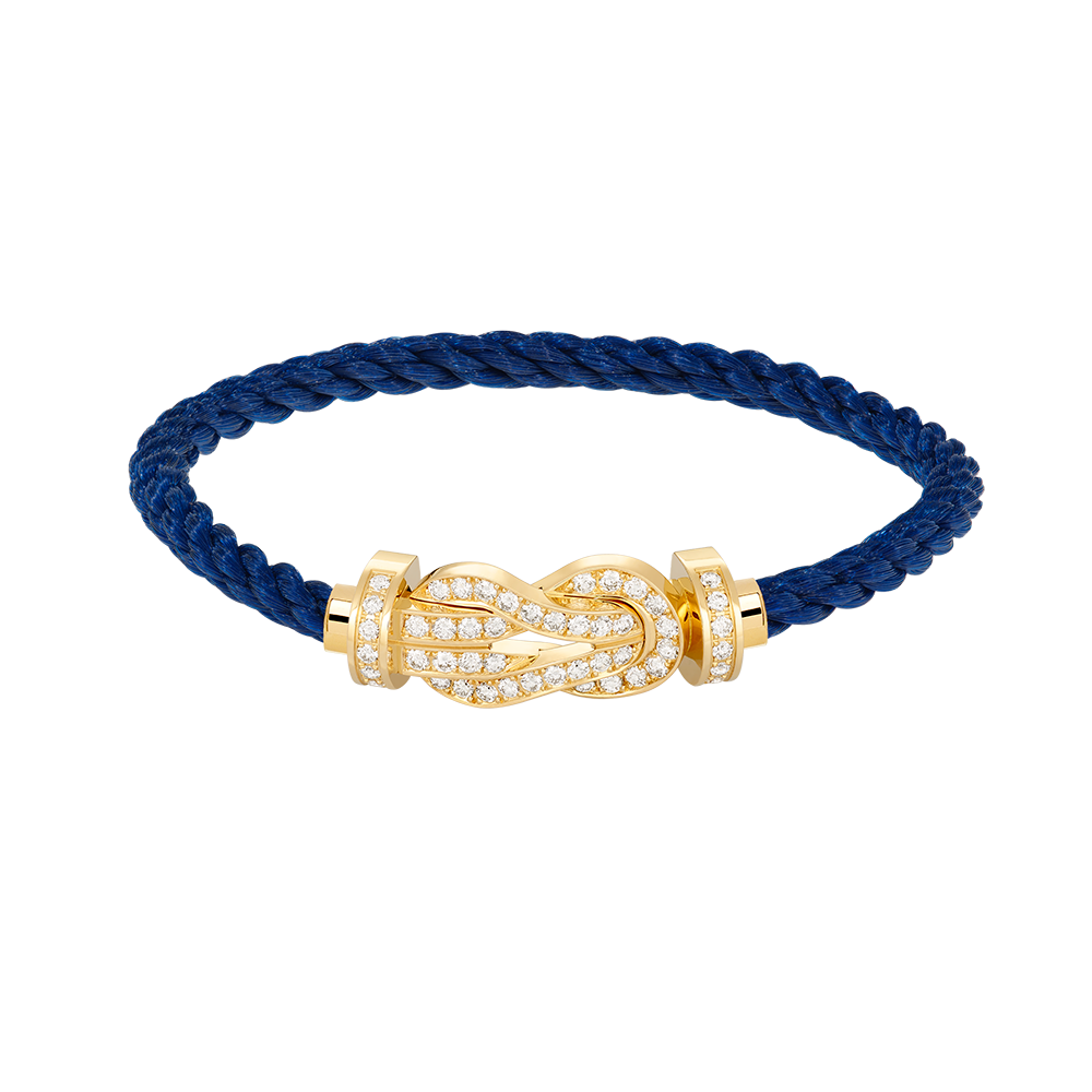 ¡®Glow Jewelry¡¯CHANCE LARGE 8 FIGURE BUCKLE FULLDIAMOND BRACELET GOLD