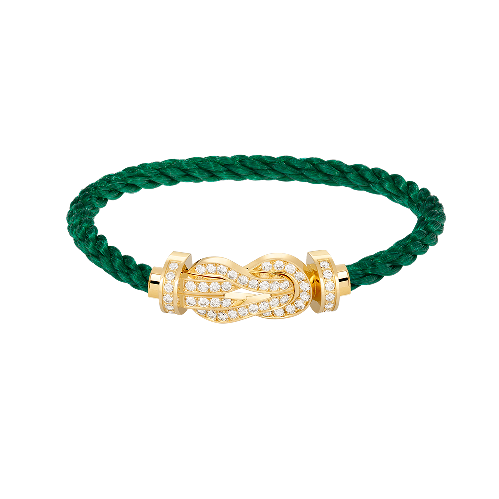 ¡®Glow Jewelry¡¯CHANCE LARGE 8 FIGURE BUCKLE FULLDIAMOND BRACELET GOLD