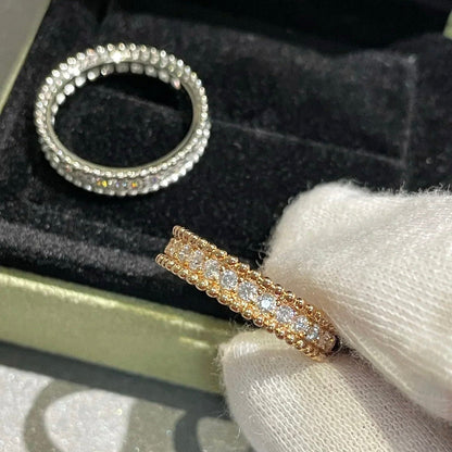 „Glow Jewelry“ PERLEE DIAMOND ROSÉGOLD RING