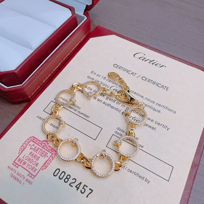 [Glow Jewelry Jewelry] LOVE&JUSTE BRACELET DIAMONDS