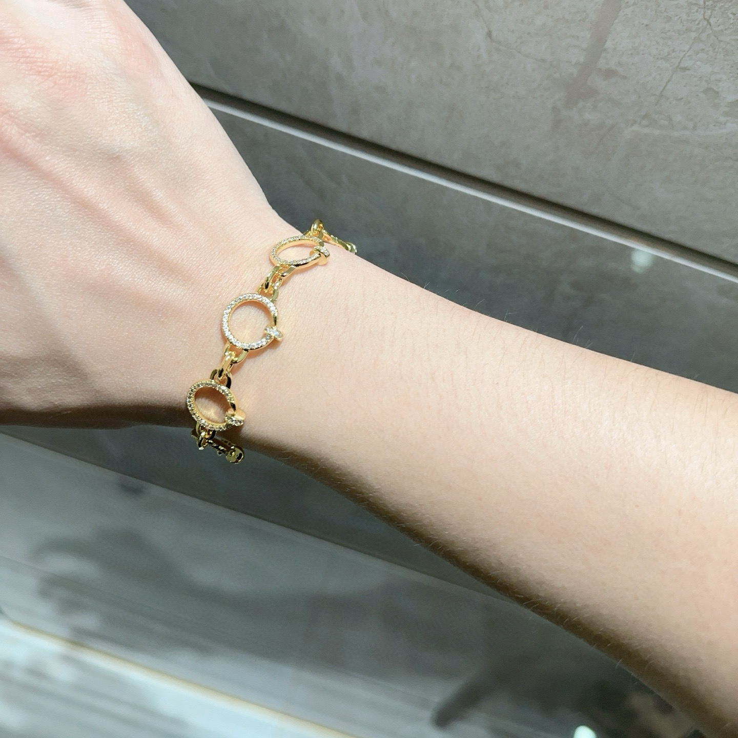 [Glow Jewelry Jewelry] LOVE&JUSTE BRACELET DIAMONDS