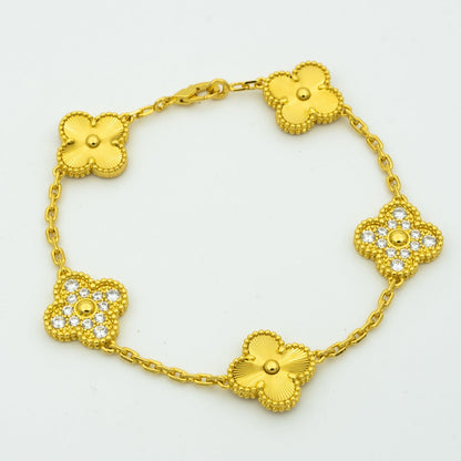 [Glow Jewelry]New  CLOVER 5 MOTIF LASER BRACELET COLLECTION