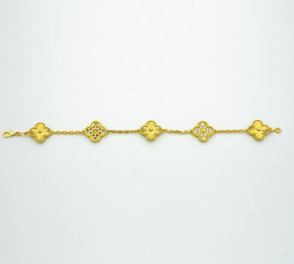 [Glow Jewelry]New  CLOVER 5 MOTIF LASER BRACELET COLLECTION