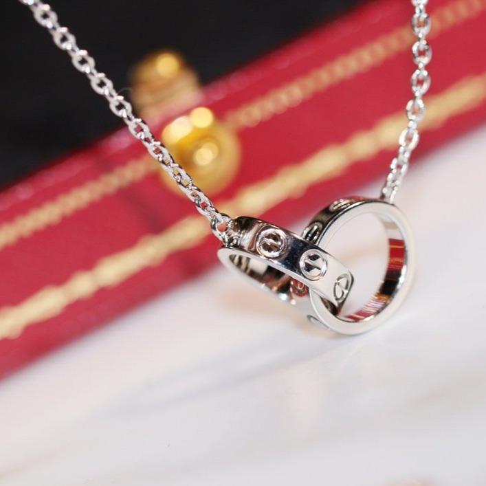 ¡®Glow Jewelry¡¯LIEBESKETTE ROSÉGOLD UND SILBER