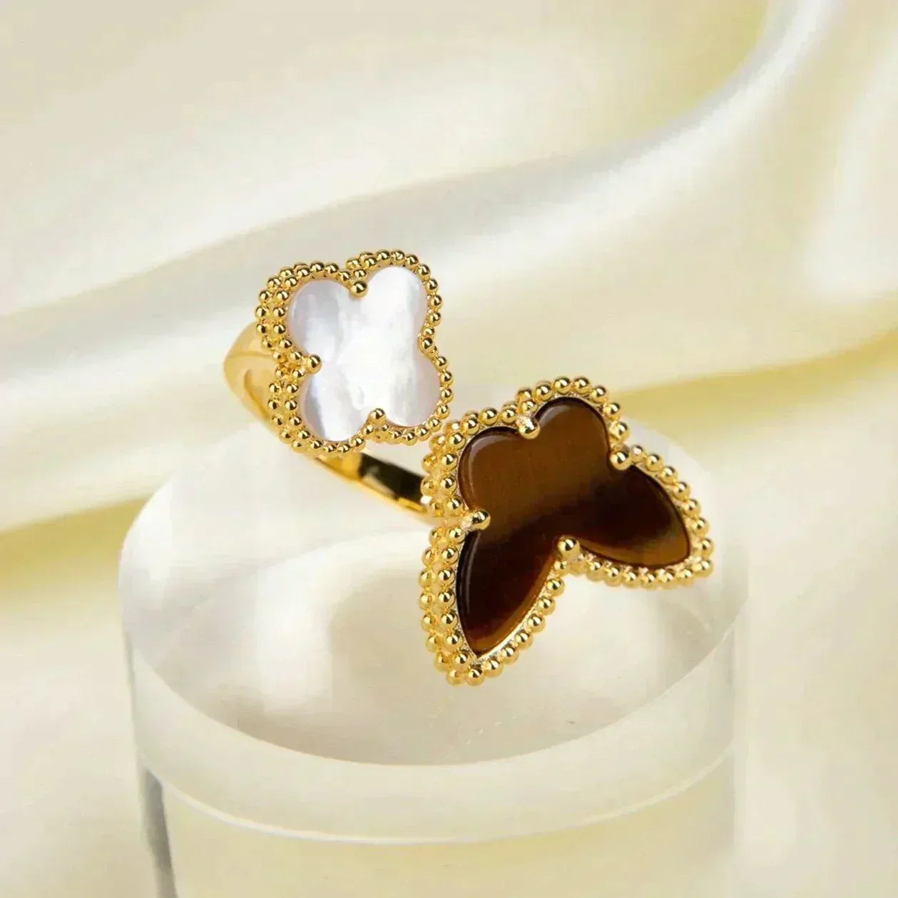 [Glow Jewelry]LUCKY BETWEEN THE FINGER RING