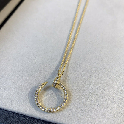 ¡®Glow Jewelry¡¯JUSTE NECKLACE GOLD DIAMONDS