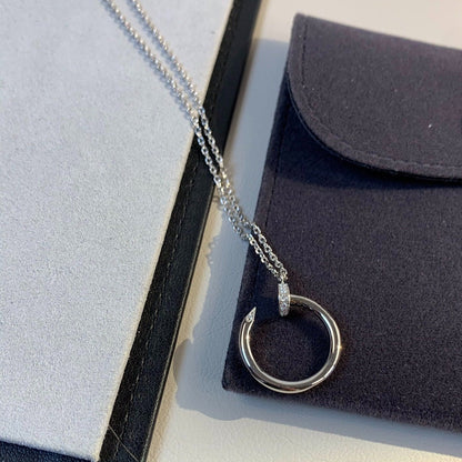 [Glow Jewelry]JUSTE NECKLACE SILVER