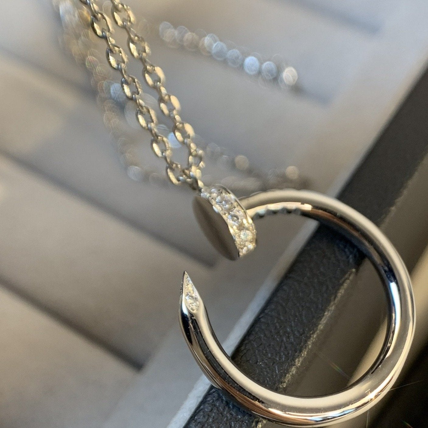 ¡®Glow Jewelry¡¯JUSTE NECKLACE SILVER