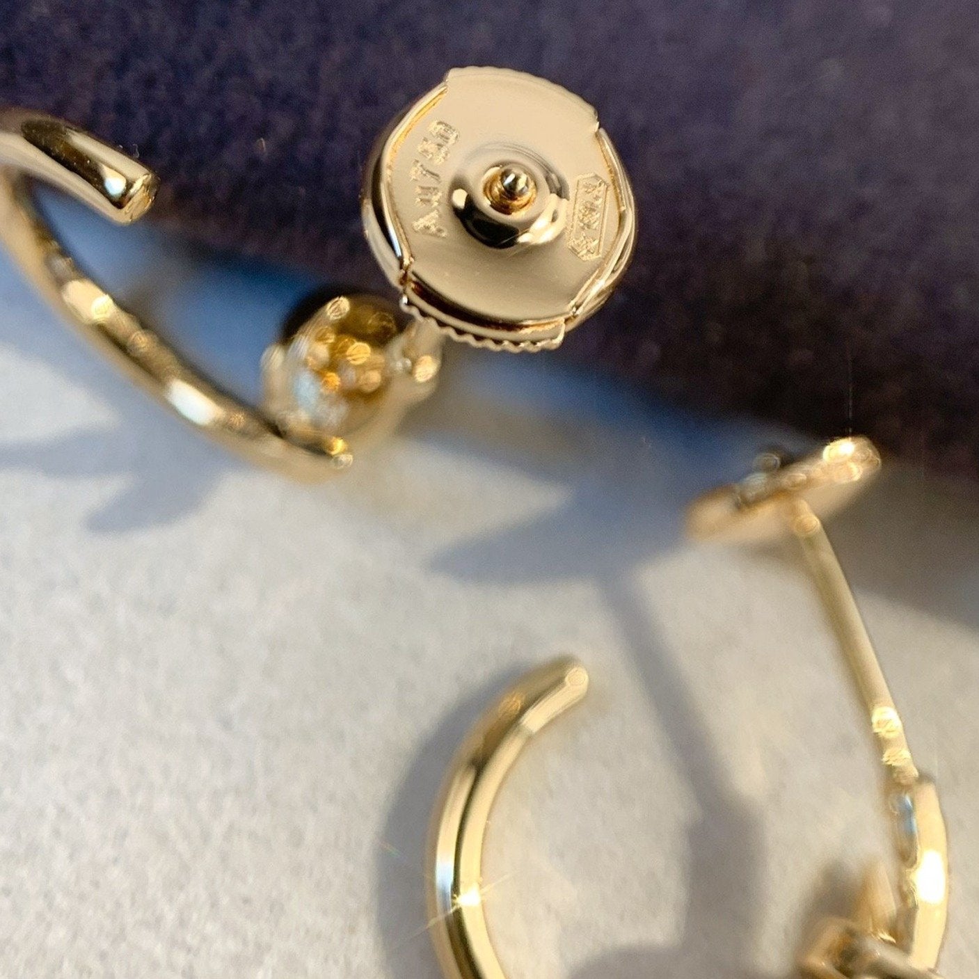 [Glow Jewelry]JUSTE EARRINGS PINK GOLD