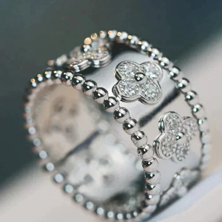 ¡®Glow Jewelry¡¯CLOVER KALEIDOSCOPE RING 10MM