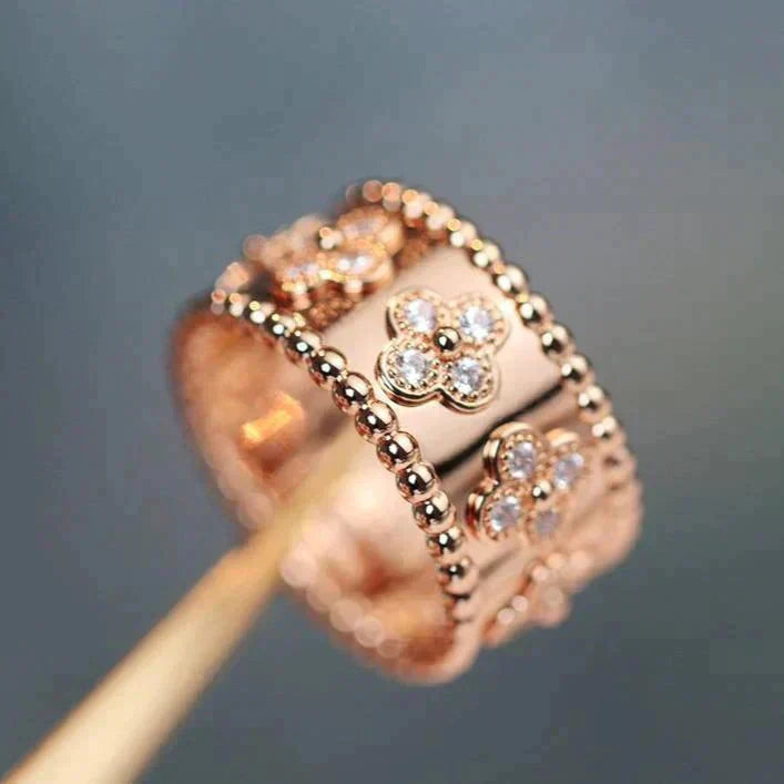 ¡®Glow Jewelry¡¯CLOVER KALEIDOSCOPE RING 10MM