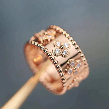 ¡®Glow Jewelry¡¯CLOVER KALEIDOSCOPE RING 10MM