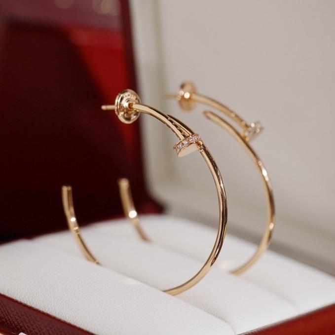 [Glow Jewelry]JUSTE EARRINGS DIAMONDS 1.8MM