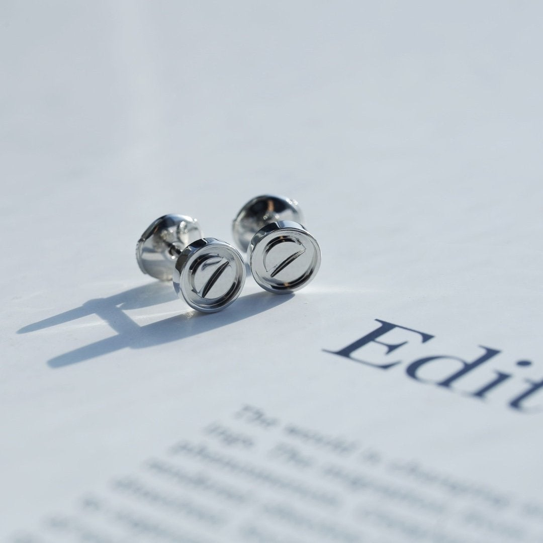 „Glow Jewelry“ LOVE OHRRINGE SILBER 10MM