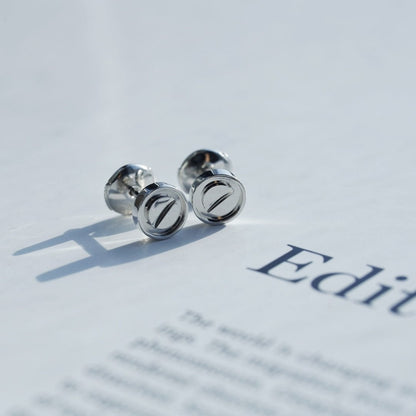 „Glow Jewelry“ LOVE OHRRINGE SILBER 10MM