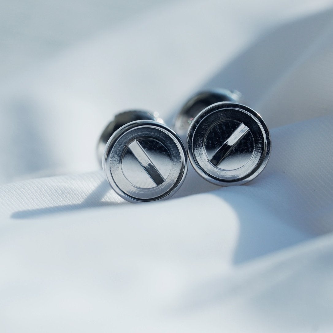 „Glow Jewelry“ LOVE OHRRINGE SILBER 10MM