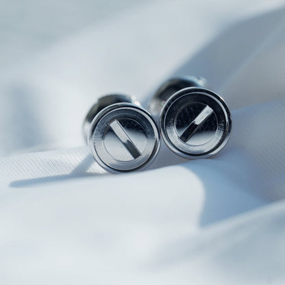 „Glow Jewelry“ LOVE OHRRINGE SILBER 10MM