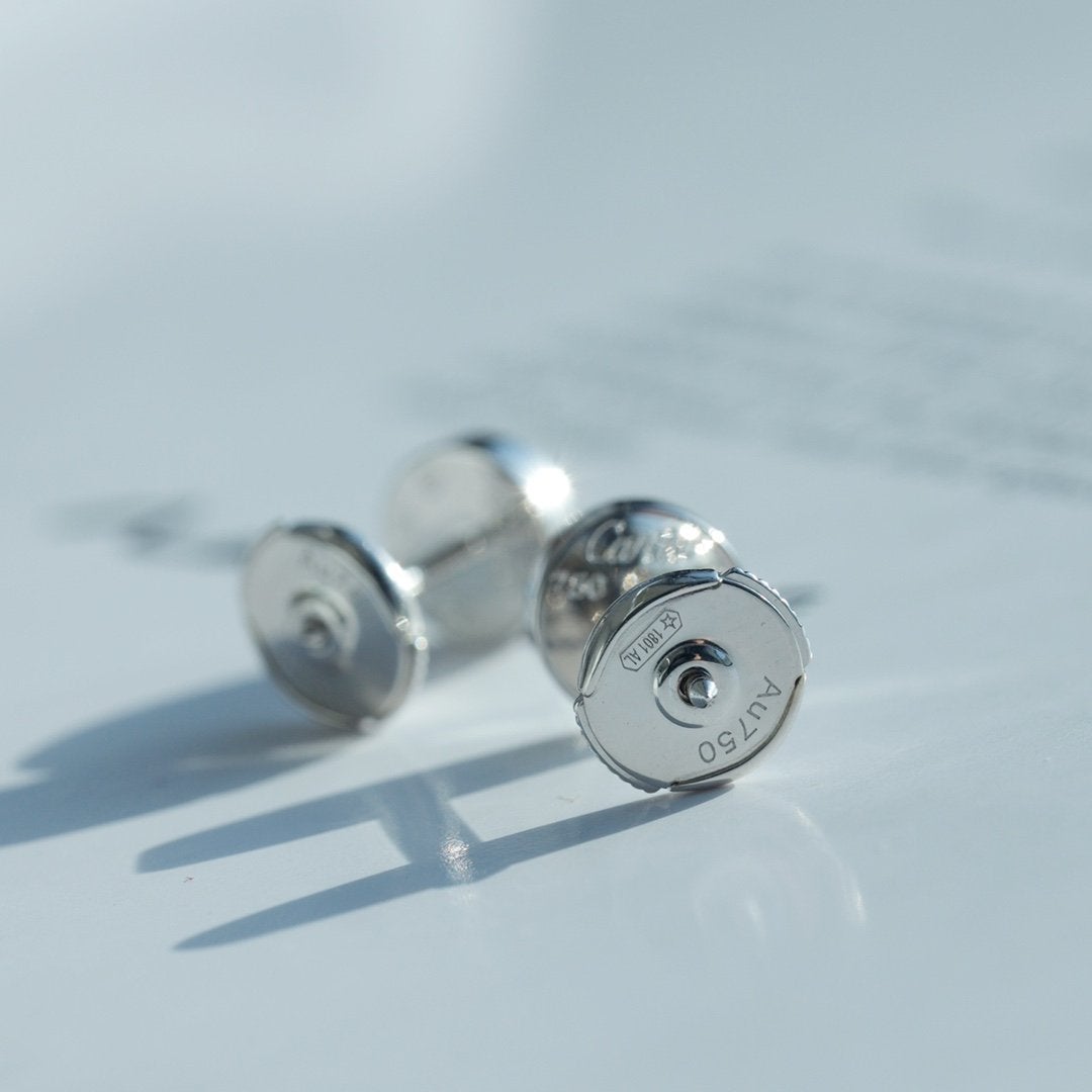„Glow Jewelry“ LOVE OHRRINGE SILBER 10MM