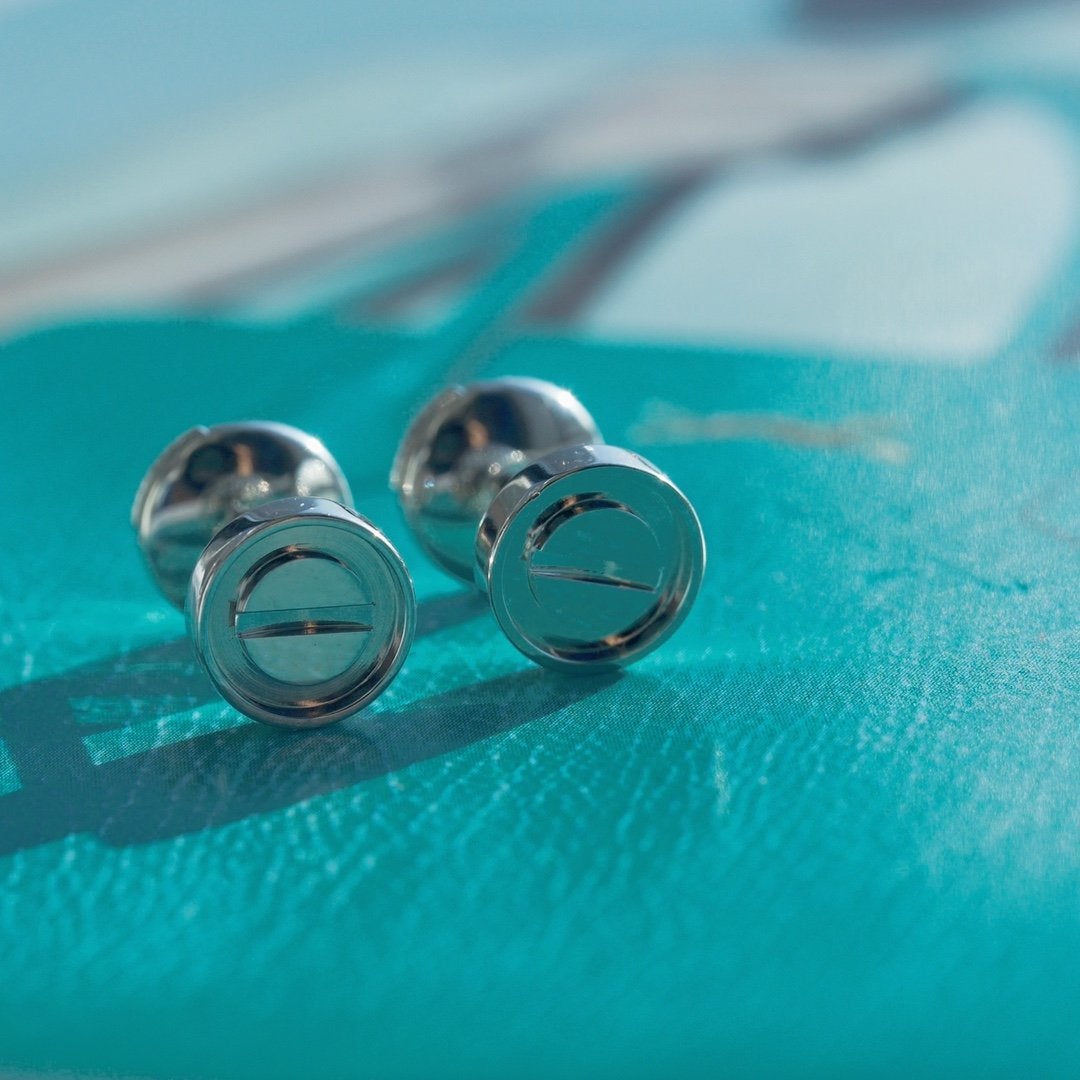 „Glow Jewelry“ LOVE OHRRINGE SILBER 10MM