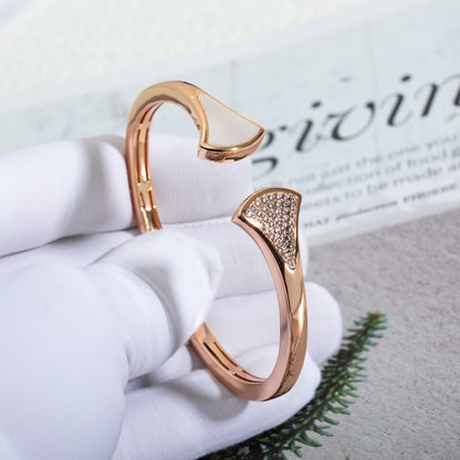 [Glow Jewelry]DREAM BRACELET OPEN PINK GOLD MOP DIAMOND
