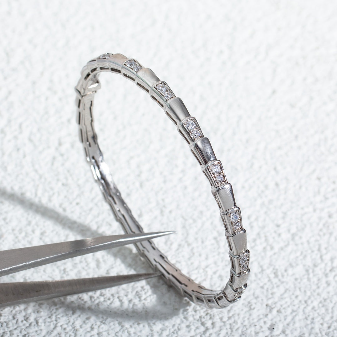 [Glow Jewelry]SERPENTI BRACELET SILVER DIAMOND