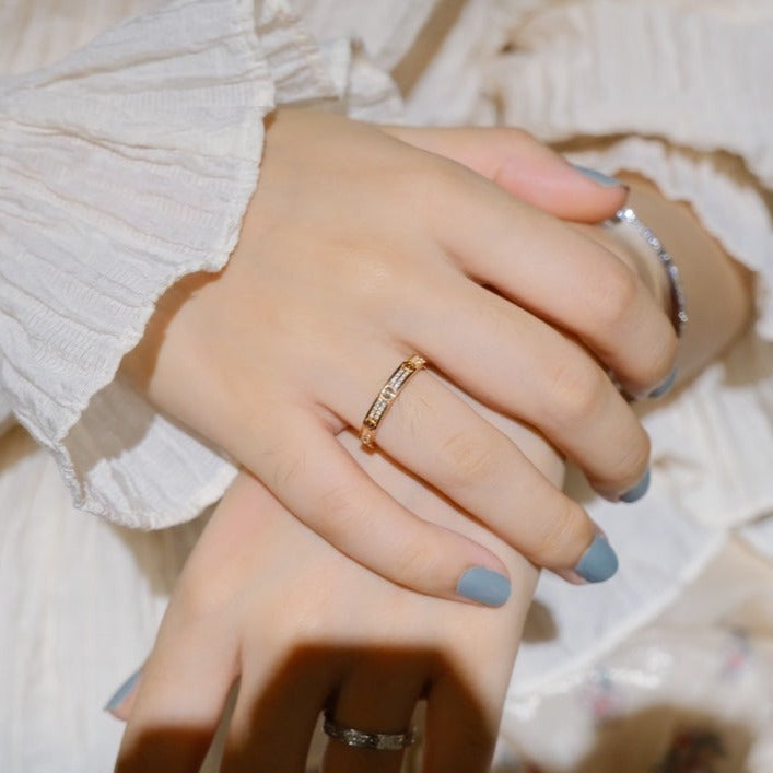 [Glow Jewelry]LOVE RING 2.65MM DIAMOND