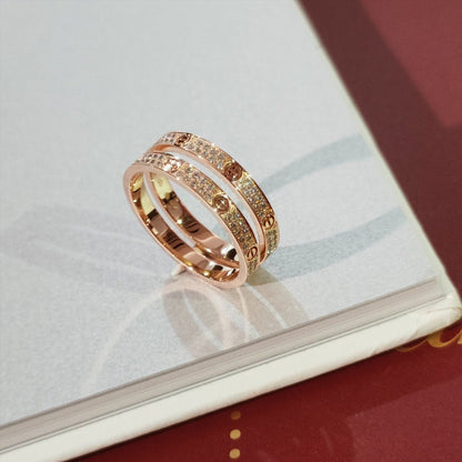 ¡®Glow Jewelry¡¯LOVE RING 2.65MM DIAMOND