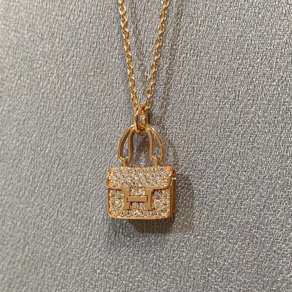 ¡®Glow Jewelry¡¯CONSTANCE PEDANT DIAMOND NECKLACE