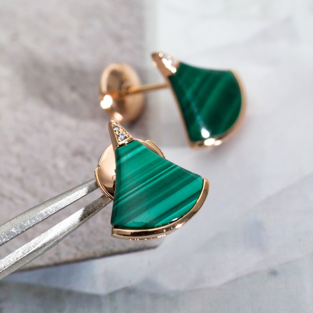 [Glow Jewelry]DIVAS DREAM EARRINGS PINK GOLD