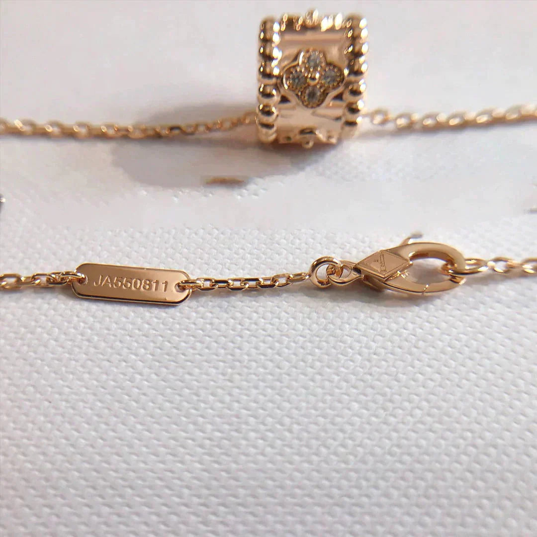 [Glow Jewelry]PERLEE PEDANT NECKLACE GOLD / ROSE GOLD