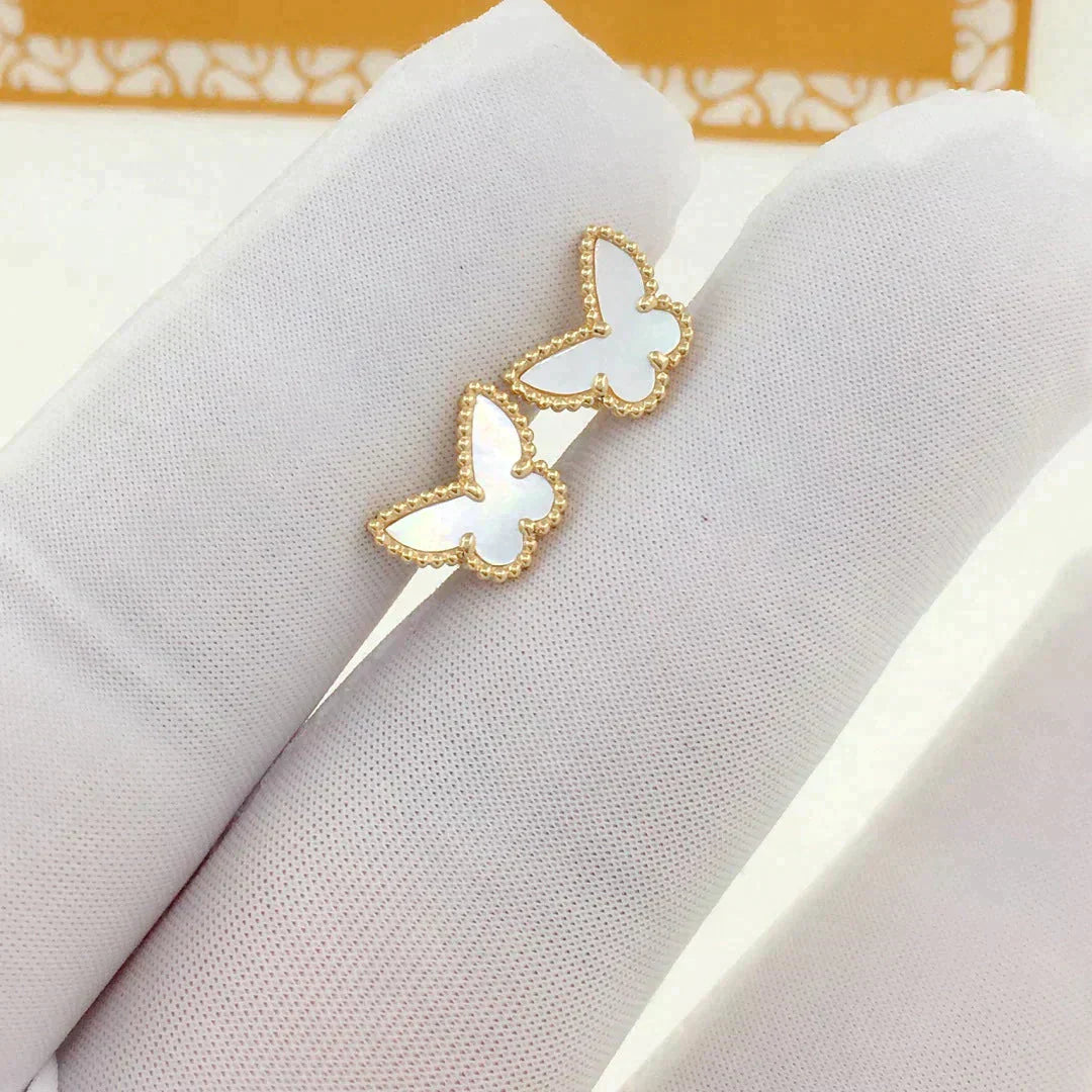 ¡®Glow Jewelry¡¯SWEET BUTTERFLY MOP EARSTUDS