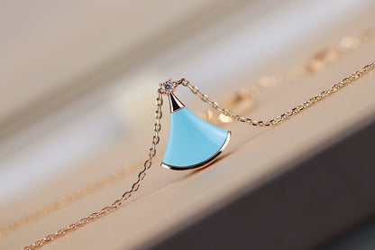 [Glow Jewelry]DREAM NECKLACE TURQUOISE PINK GOLD