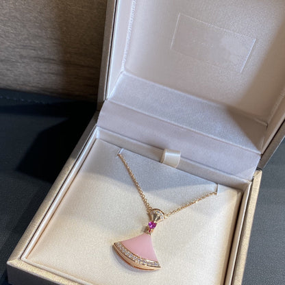 [Glow Jewelry]DREAM NECKLACE PINK OPAL