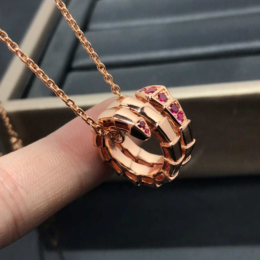 [Glow Jewelry]SERPENTI PEDANT NECKLACE