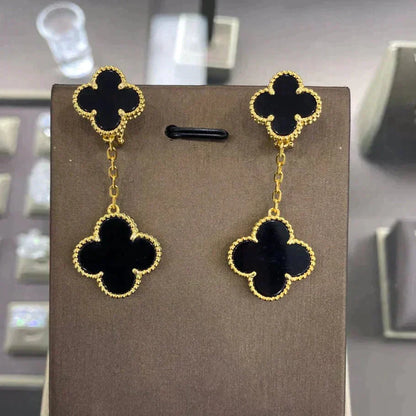 ¡®Glow Jewelry¡¯CLOVER 2 MOTIFS  EARRINGS (MULTIPLE CHOICESC