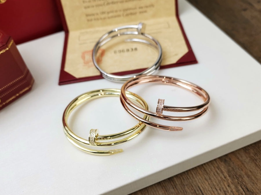 ¡®Glow Jewelry¡¯JUSTE BRACELET 3.5MM DOUBLE ROW DIAMOND