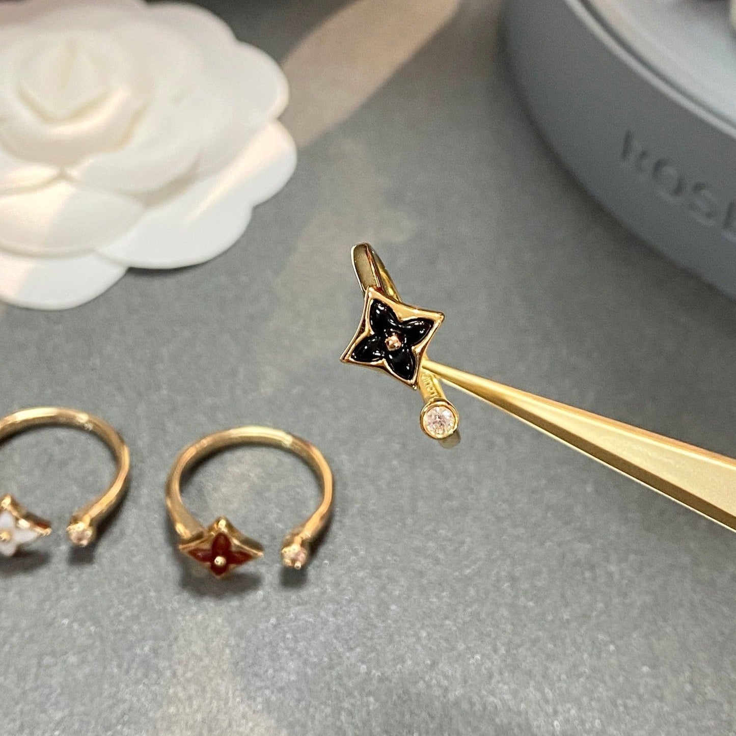 ¡®Glow Jewelry¡¯STAR 1 DIAMOND OPEN RING